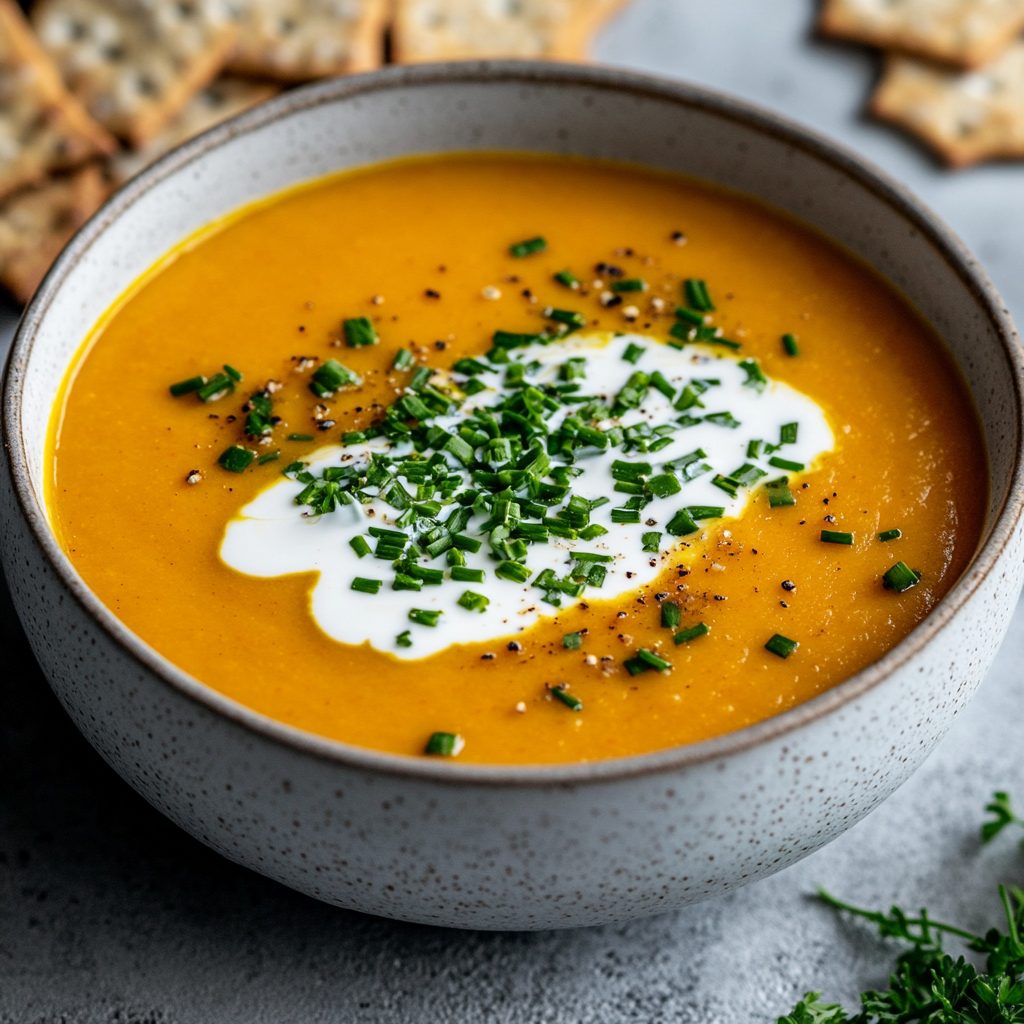 Carrot Ginger Cream Soup: A Delightfully Creamy Recipe!