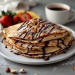 Chocolate Hazelnut Crepes