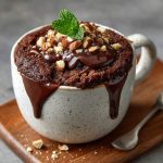 Chocolate Hazelnut Mug Cake