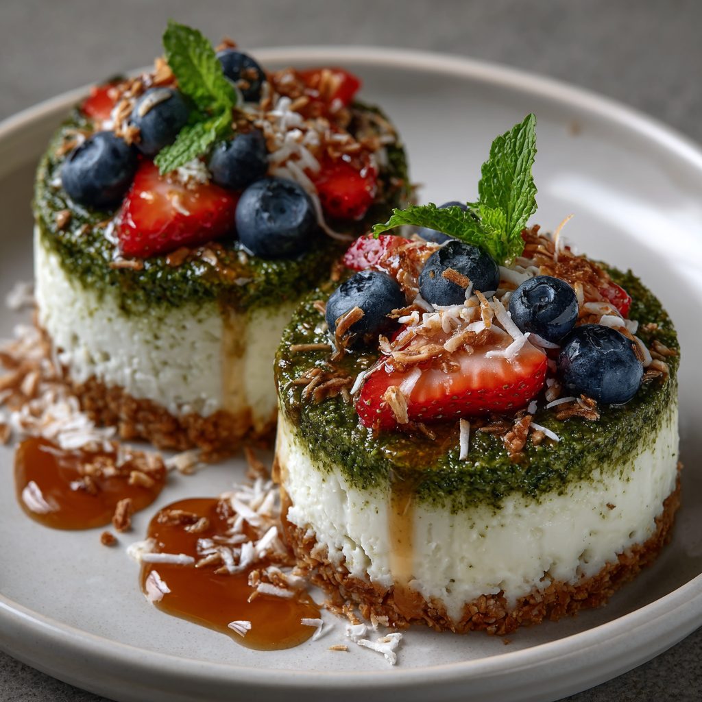 Coconut Matcha Panna Cotta: A Tropical Delight Recipe