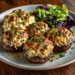 Crab Stuffed Mushrooms