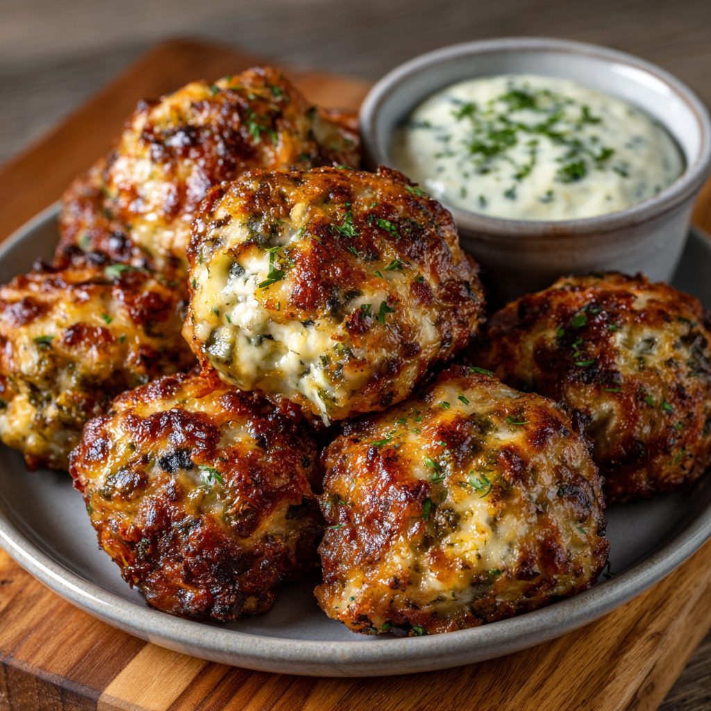Dill Pickle Ranch Keto Cheese Bites: Tasty Under 1g Net Carb!