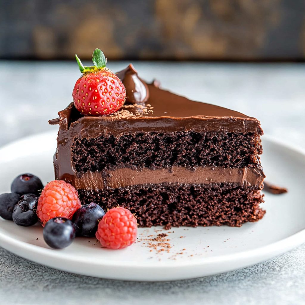 Easy One-Layer Keto Chocolate Cake for Quick Delight!