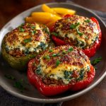 Egg Stuffed Bell Peppers