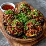 Eggplant Minced Beef Keto Bao Bowls