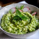 Fava Bean and Mint Puree