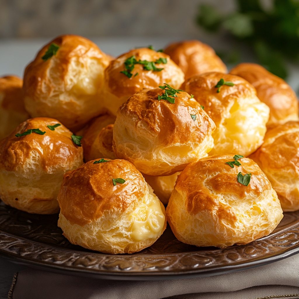 Gougères (cheese puffs) that will wow your guests!