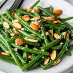 Green Beans Almondine keto low carb