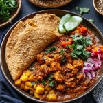 Injera with doro wat Ethiopia