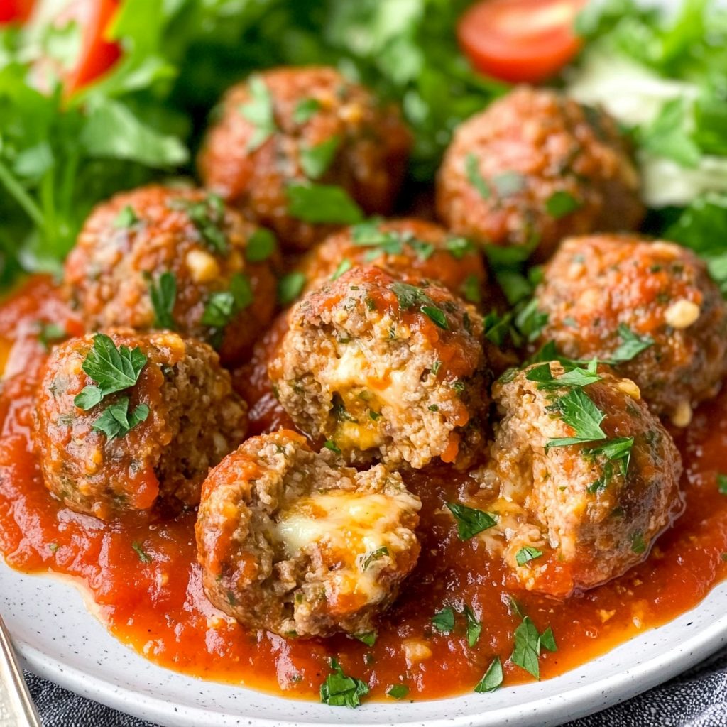 Instant Pot Stuffed Meatballs: Enjoy Low Carb Keto Delights!