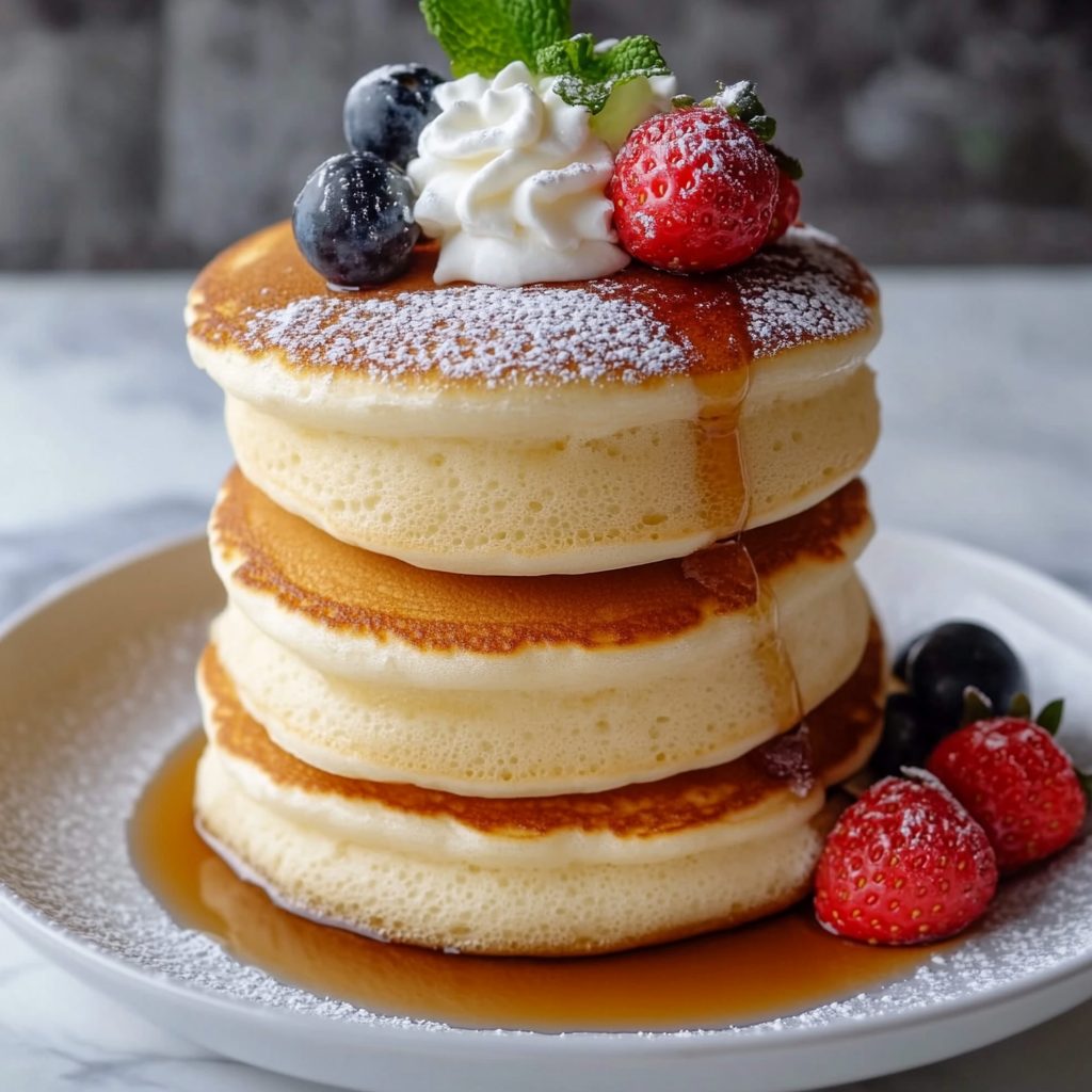 Japanese Soufflé Pancakes: Discover the Fluffiest Recipe! 3 Japanese Soufflé Pancakes
