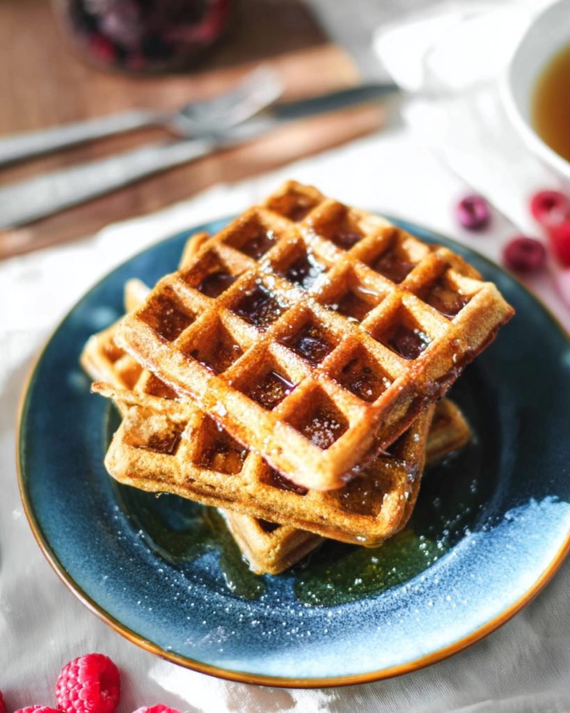 Keto Almond Flour Waffles