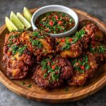 Keto Ayam Goreng Berempah Spiced Fried Chicken