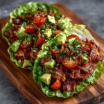 Keto BLT Lettuce Wraps
