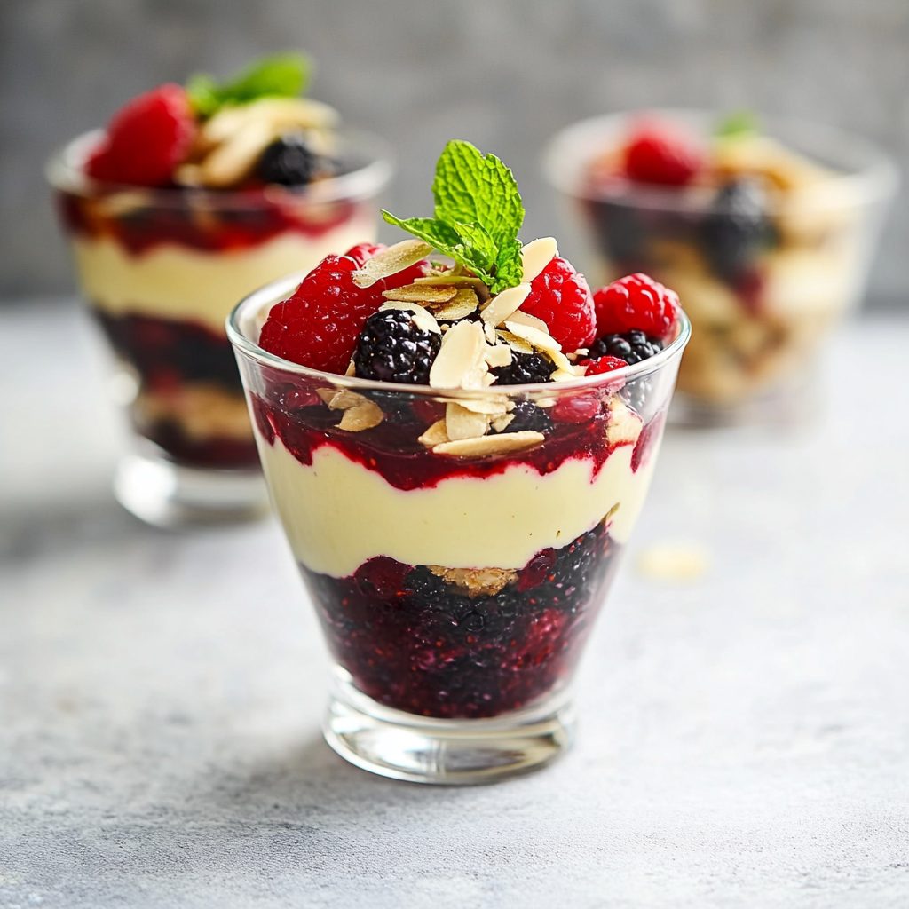 Keto Berry Parfait with Macadamia Custard: A Delicious Treat!