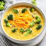 Keto Broccoli Cheddar Soup 1