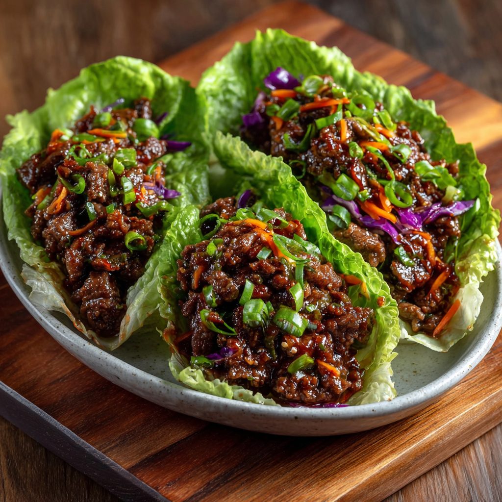 Keto Bulgogi Beef Lettuce Wraps: A Simple & Tasty Recipe!