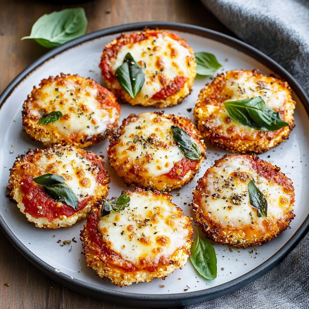 Keto Cauliflower Pizza Bites: Irresistible Low-Carb Treat!