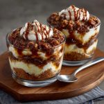 Keto Cinnamon Swirl Cheesecake Parfaits