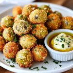 Keto Fried Olives with Garlic Aioli