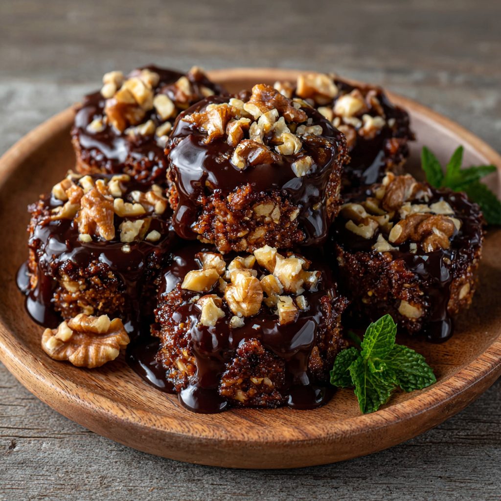 Keto Ginger-Spiced Walnut Fudge Drops you must try!