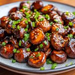 Keto Gochujang Mushrooms