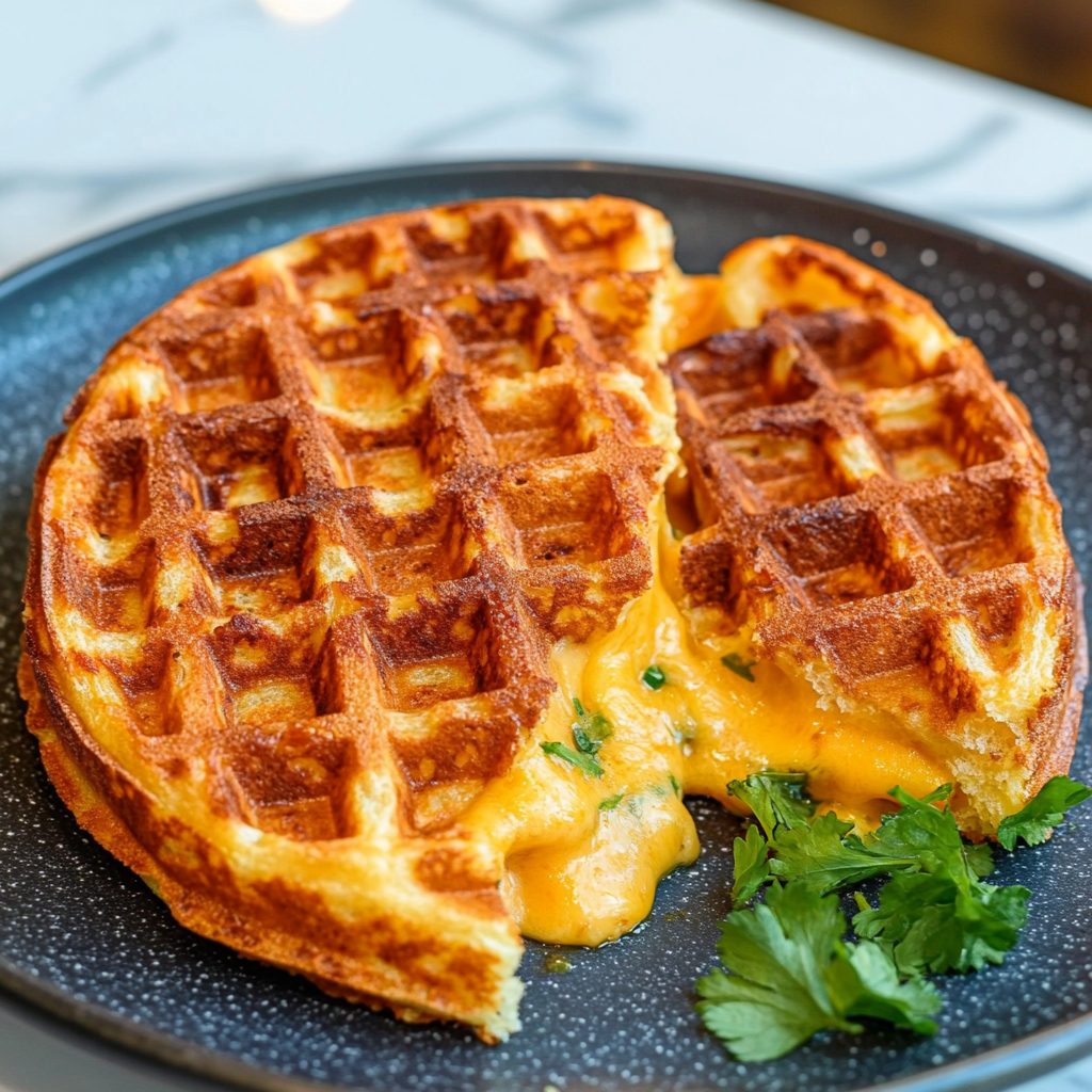 Keto Grilled Cheese Chaffle: A Delicious Low-Carb Delight!