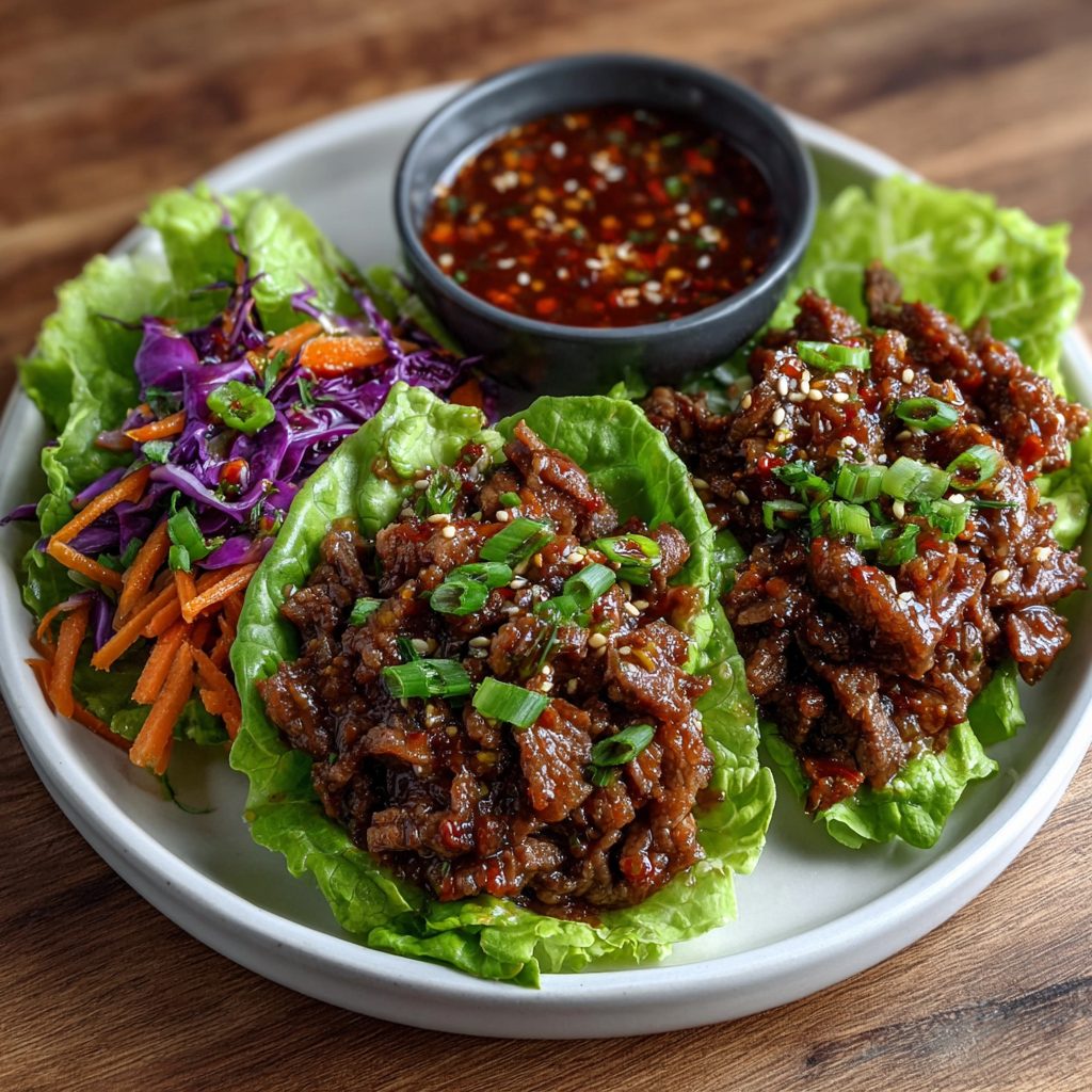 Keto Korean Bulgogi Beef Lettuce Wraps: A Delightful Low-Carb Treat!