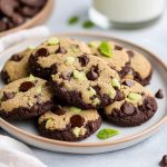 Keto Mint Chocolate Cookies