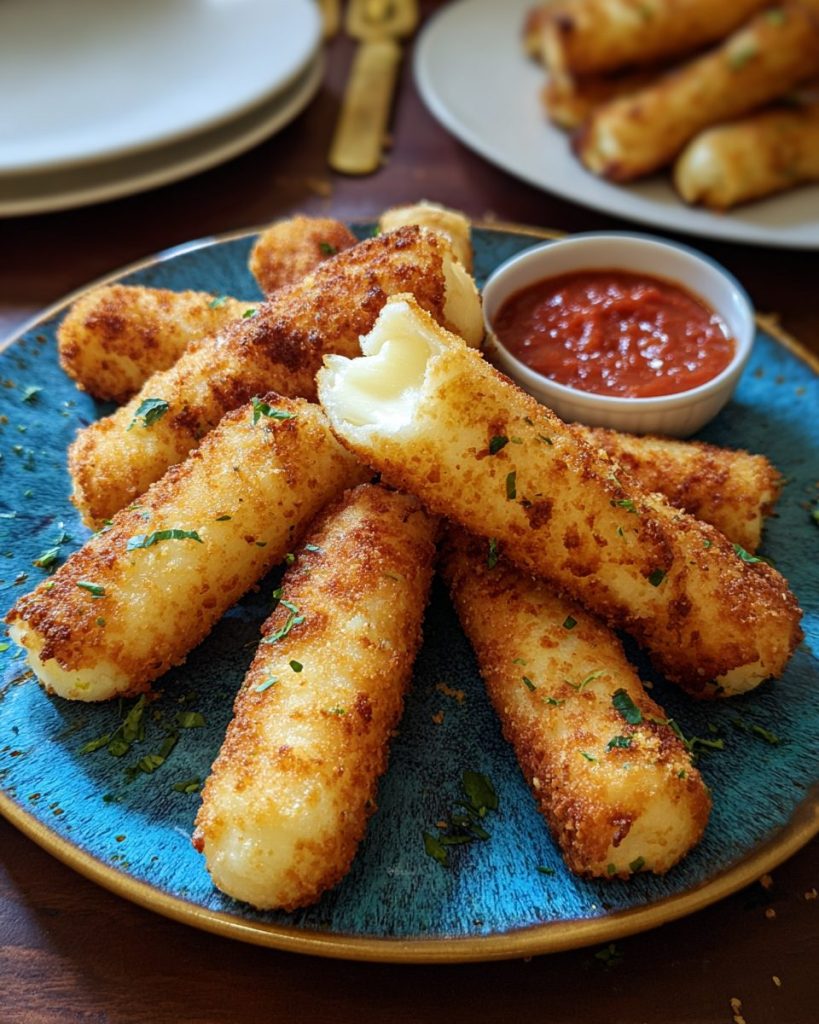 Keto Mozzarella Sticks