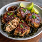Keto Nori Wrapped Tuna Cakes