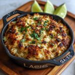 Keto Paneer Butter Rice Bake