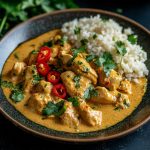 Keto Peanut Butter Chicken Curry Fusion