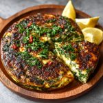 Keto Persian Herb Frittata Kuku Sabzi