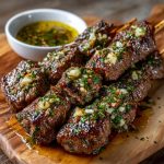 Keto Picanha Skewers with Garlic Butter