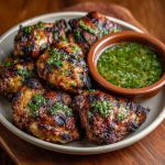 Keto Pollo a la Brasa with Green Sauce
