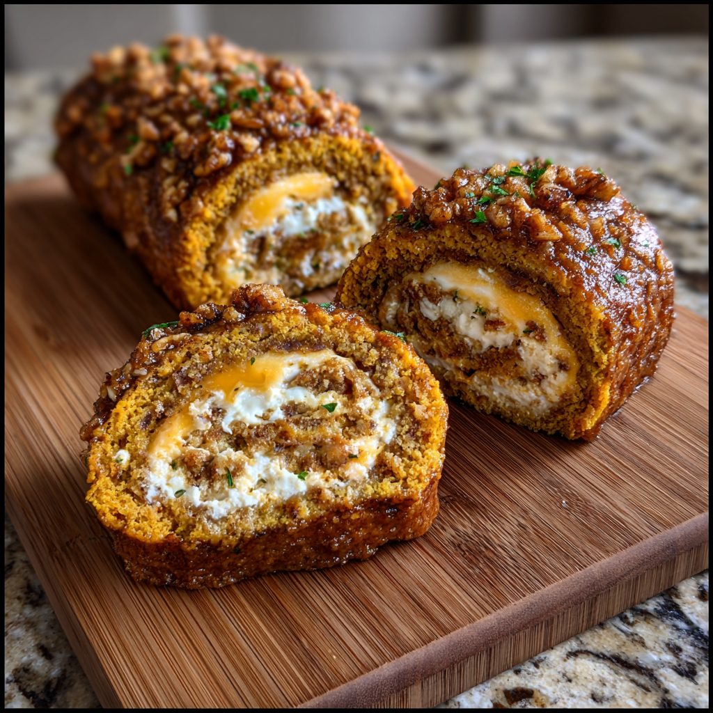 Keto Pumpkin Roll with Pumpkin Cream Cheese Filling is Delightful!