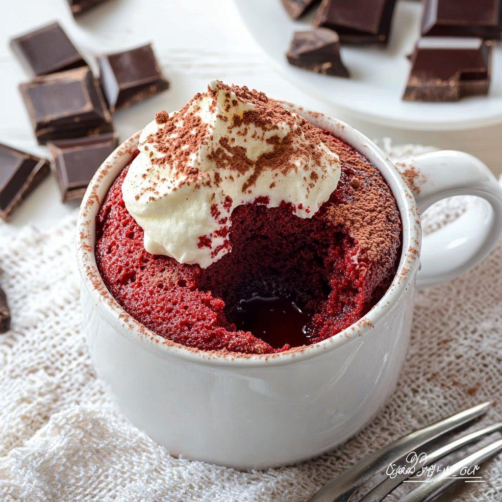 Keto Red Velvet Mug Cake: Indulge Guilt-Free Today!