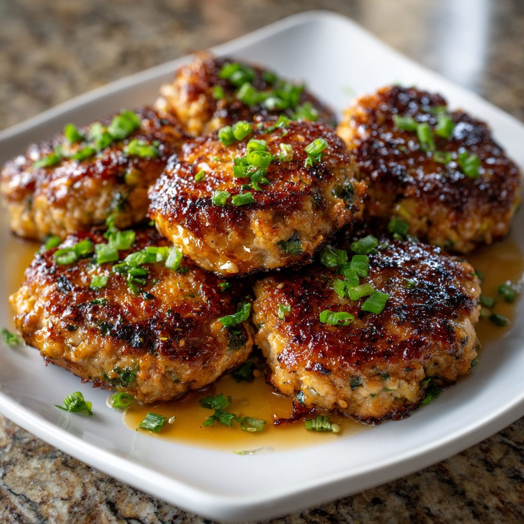 Keto Soy-Ginger Salmon Cakes: A Flavorful Low-Carb Delight!
