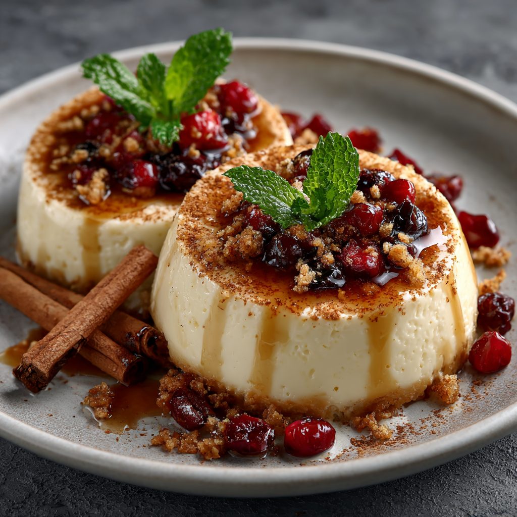 Keto Spiced Eggnog Panna Cotta: A Guilt-Free Delight!