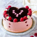 Keto Valentines Day Cake