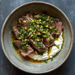 Lamb Shoulder Mint Gremolata Whipped Labneh Pistachio Bowl
