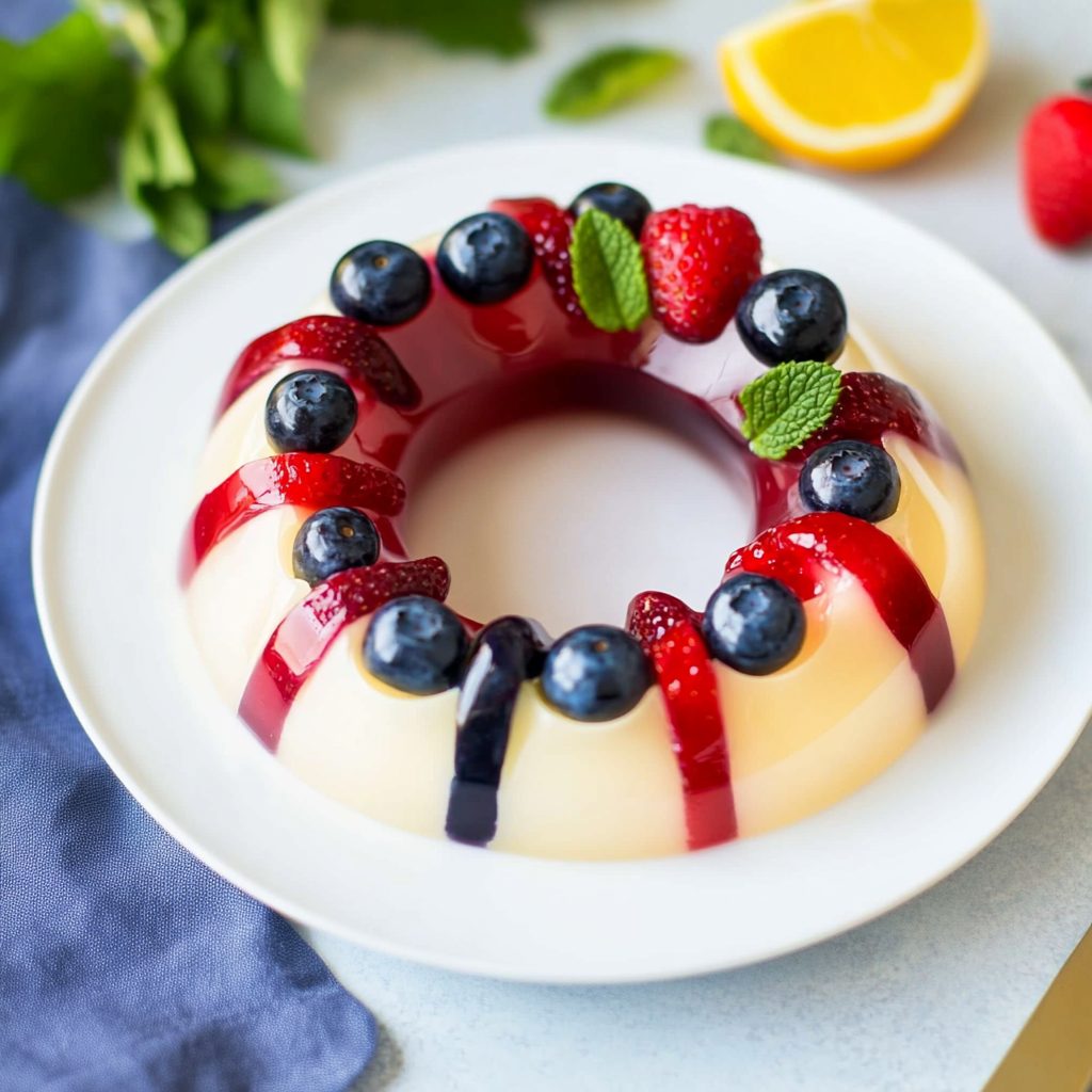 Low Carb Berry & Vanilla Jello Ring: A Guilt-Free Delight!
