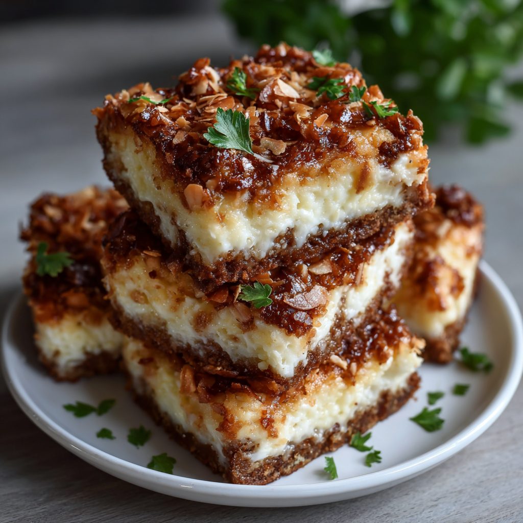 Low-Carb Coconut Cream Pie Bars: A Delicious Delight!