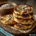 Low Carb Everything Bagel Crackers