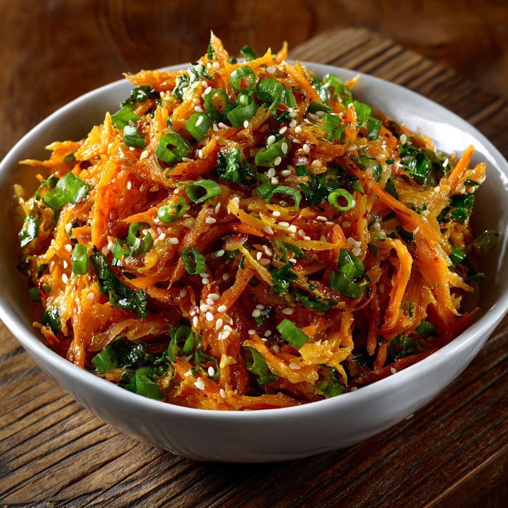 Low-Carb Roasted Carrot and Ginger Sesame Slaw Recipe Delights!