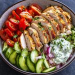 Low Carb Turkey Gyro Bowls 1