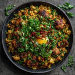 Low Carb Turmeric Cauliflower Biryani