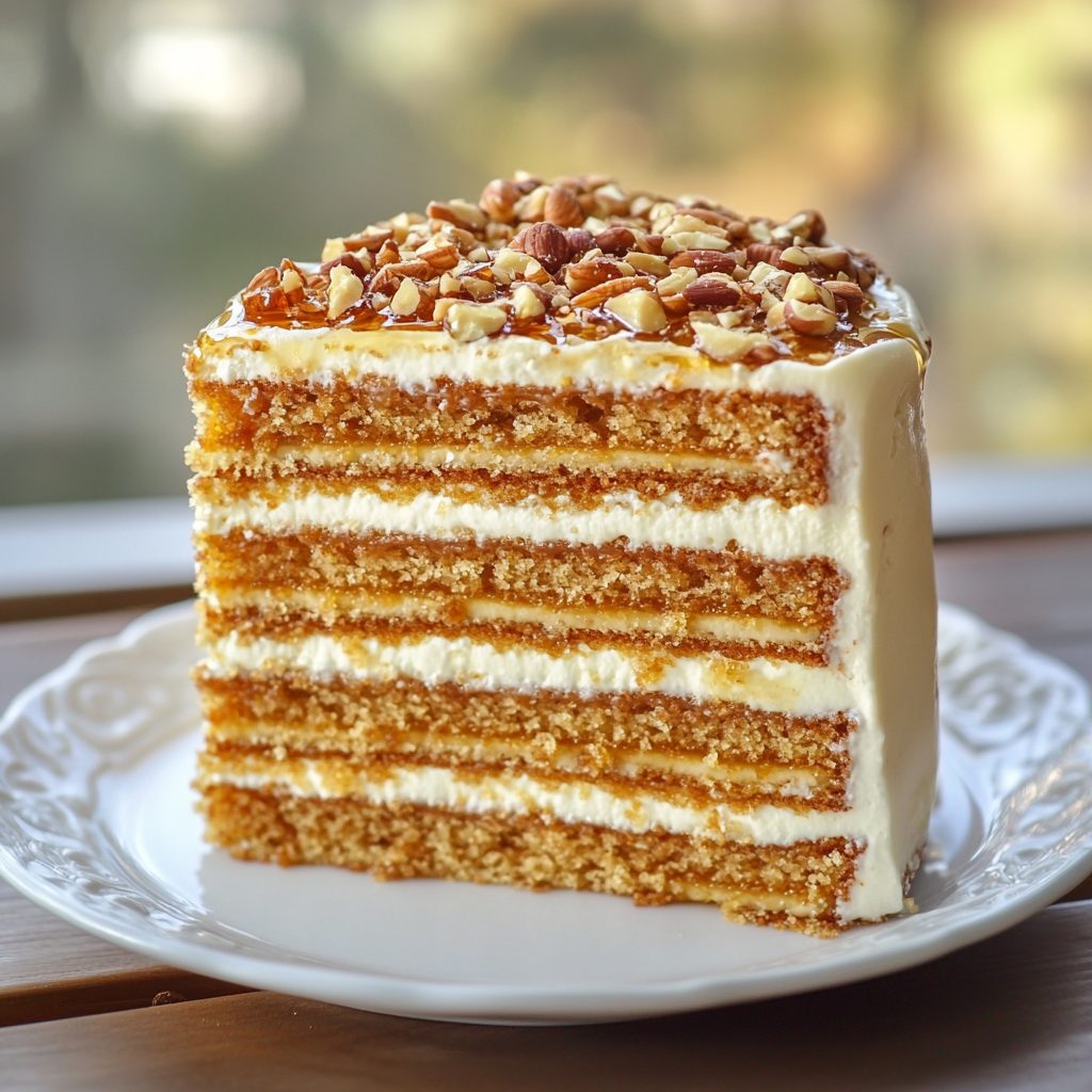 Medovik Honey Cake – Russia: Discover Its Delightful Layers!