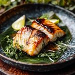 Miso Black Cod in Hoba Leaf